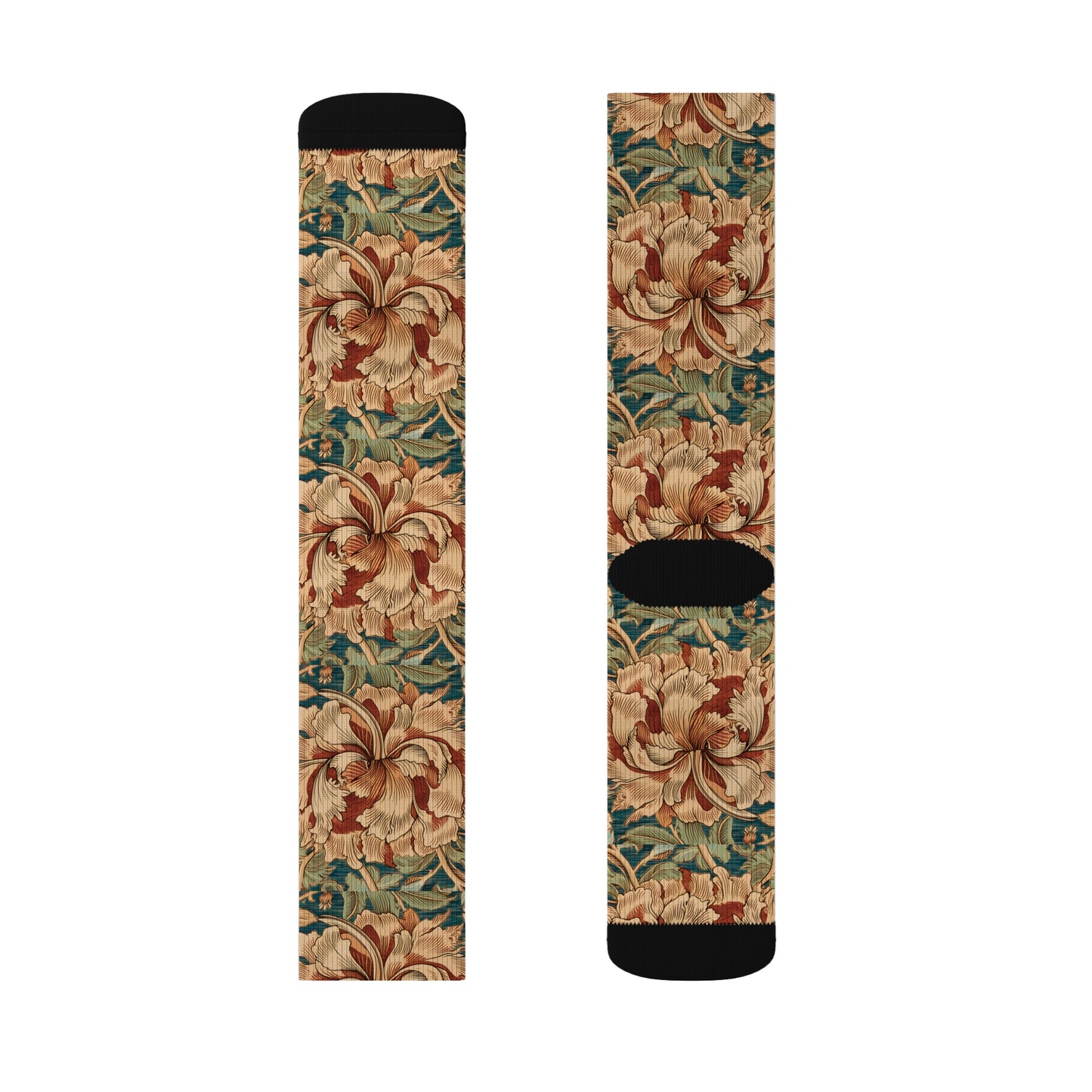 William Morris Sublimation Socks