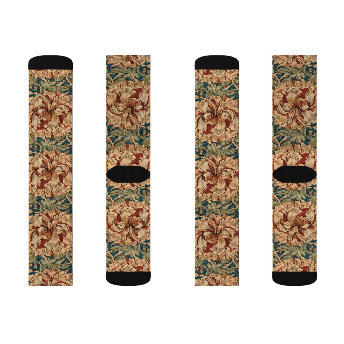 William Morris Sublimation Socks