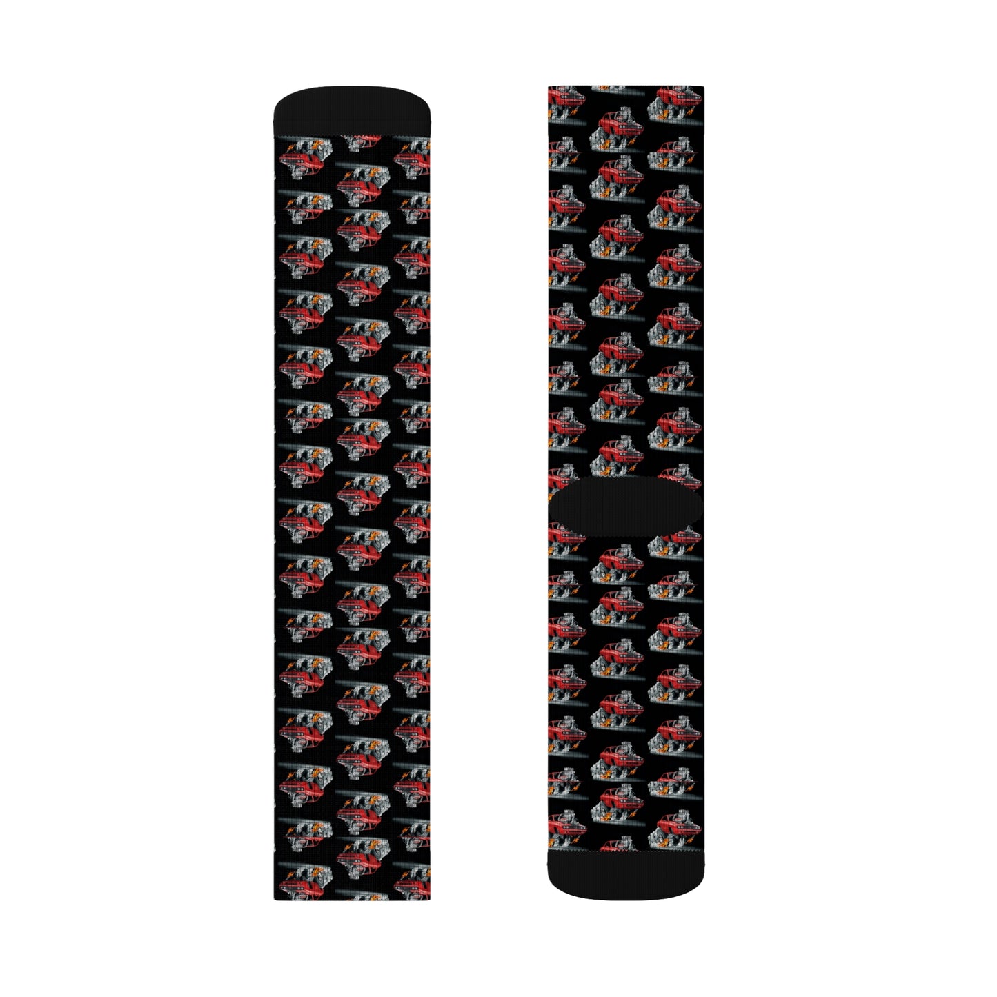 Charger Muscle Car Sublimation Socks