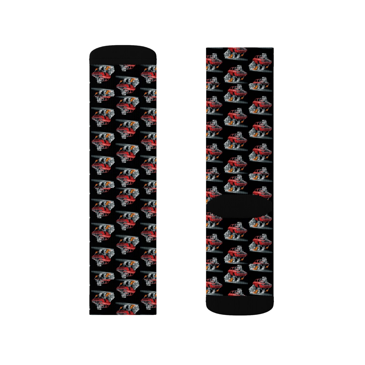 Charger Muscle Car Sublimation Socks