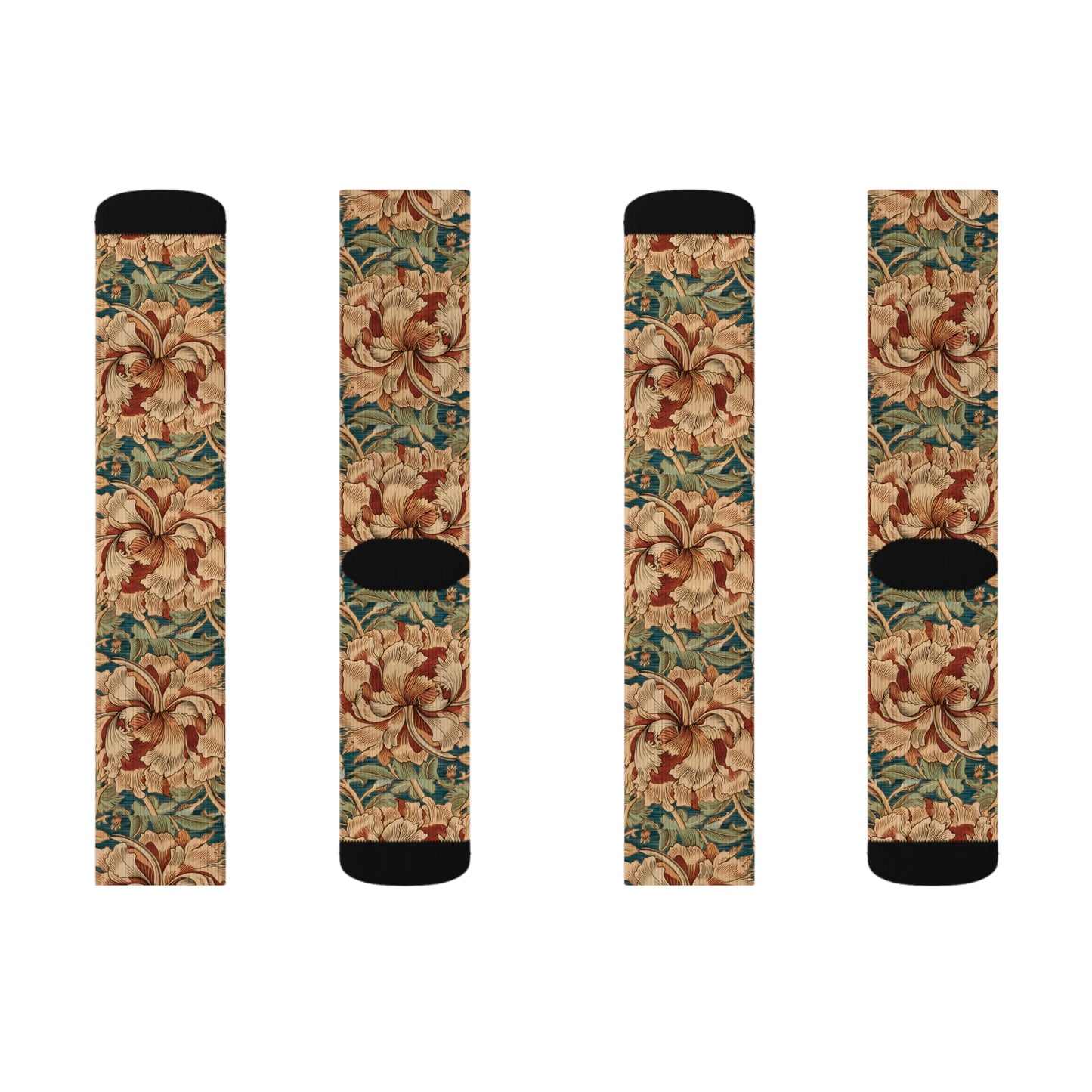 William Morris Sublimation Socks