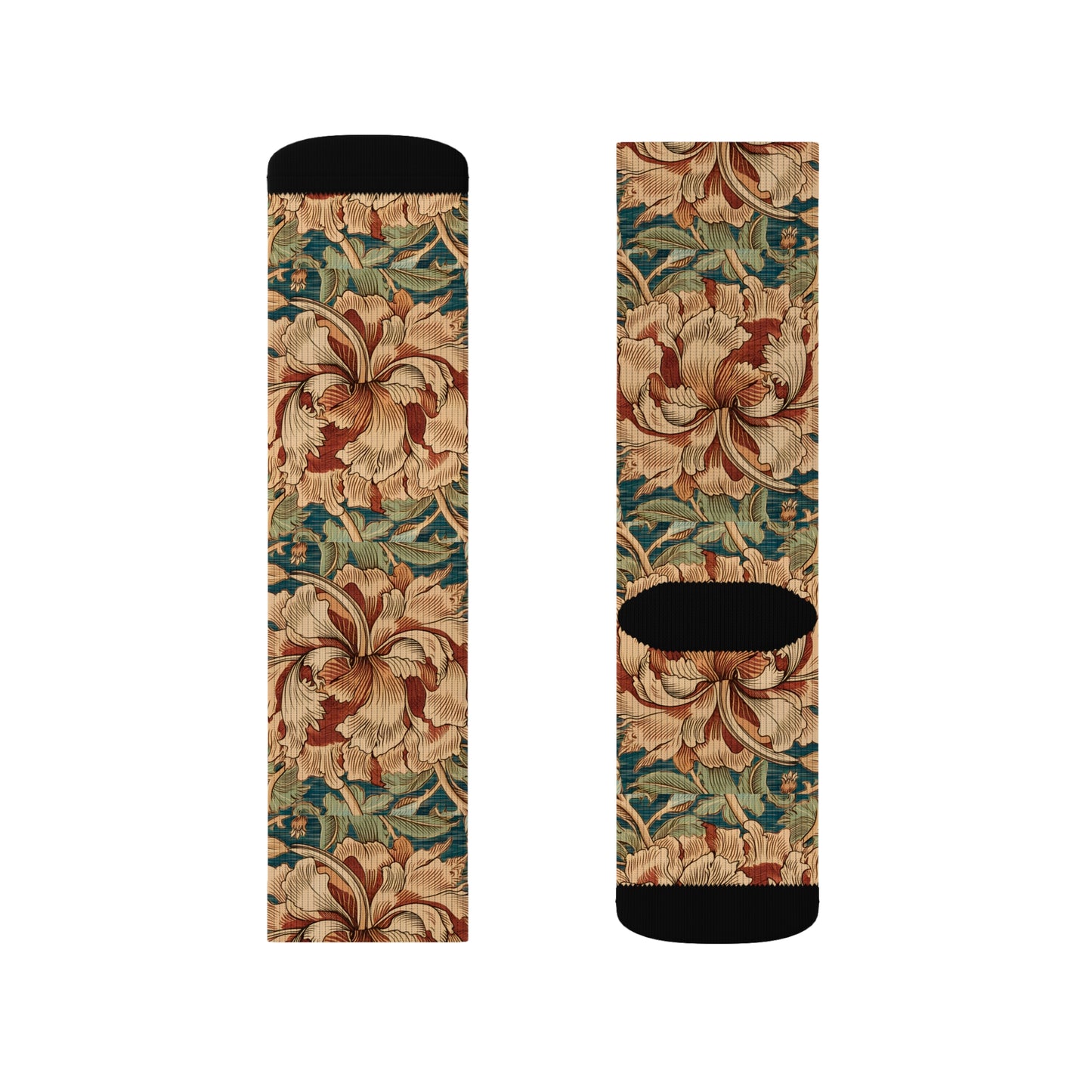 William Morris Sublimation Socks