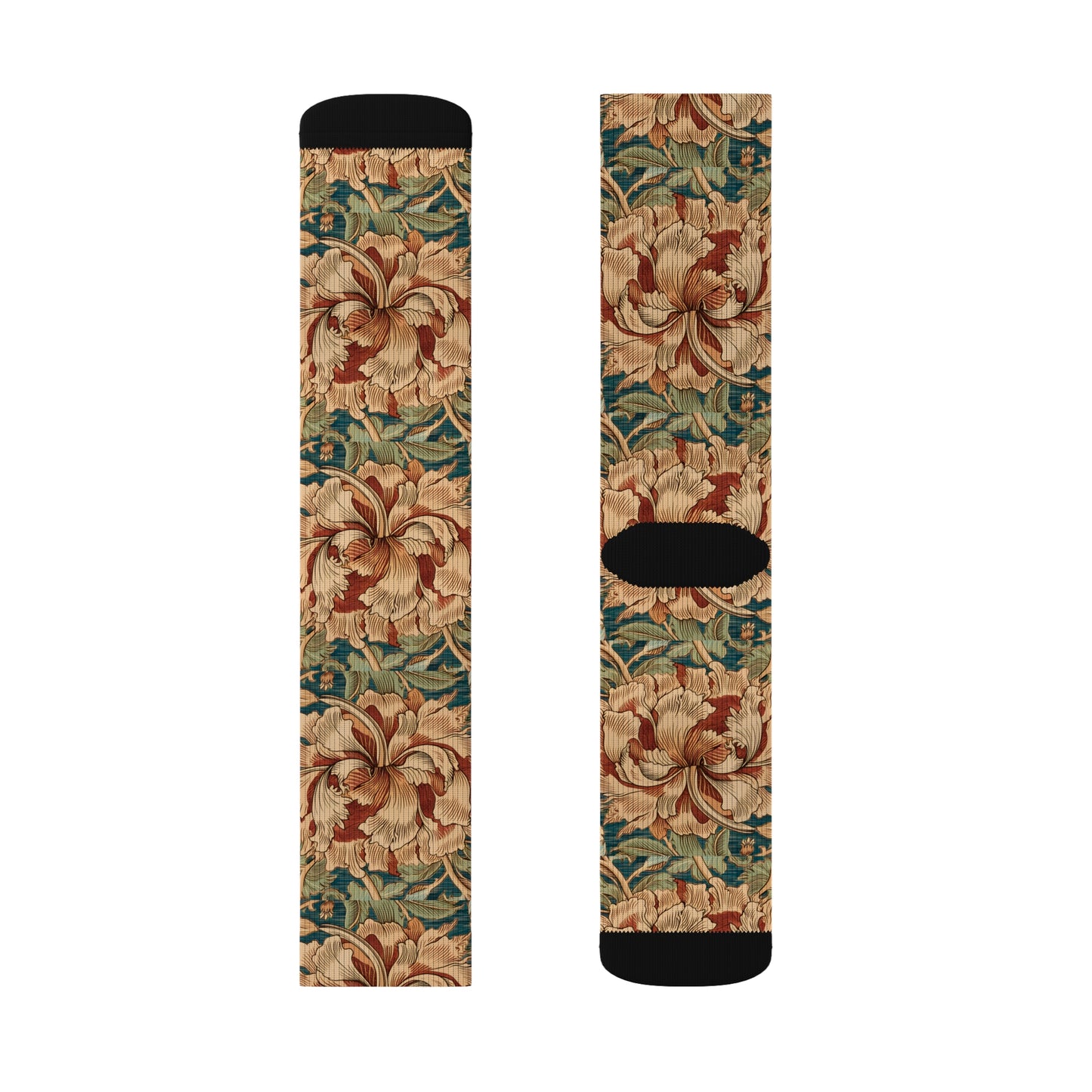 William Morris Sublimation Socks