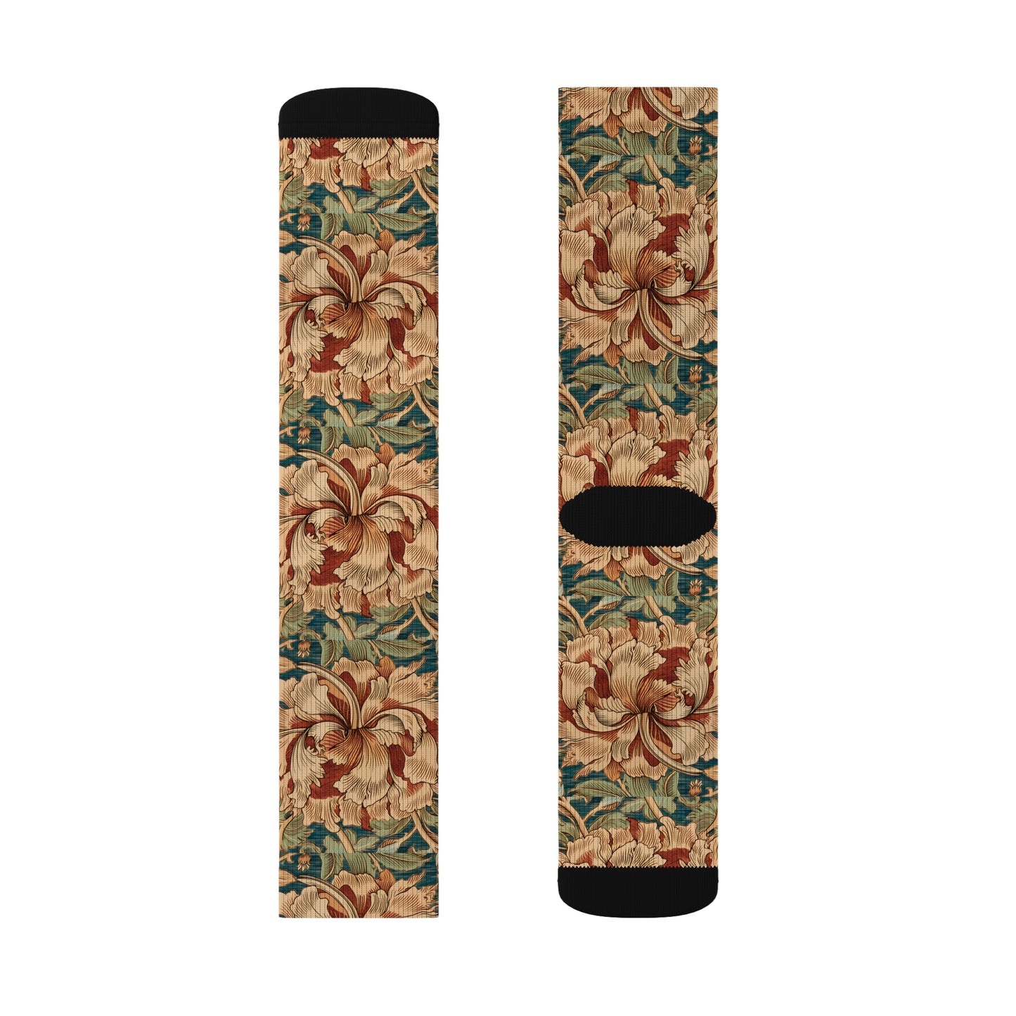 William Morris Sublimation Socks