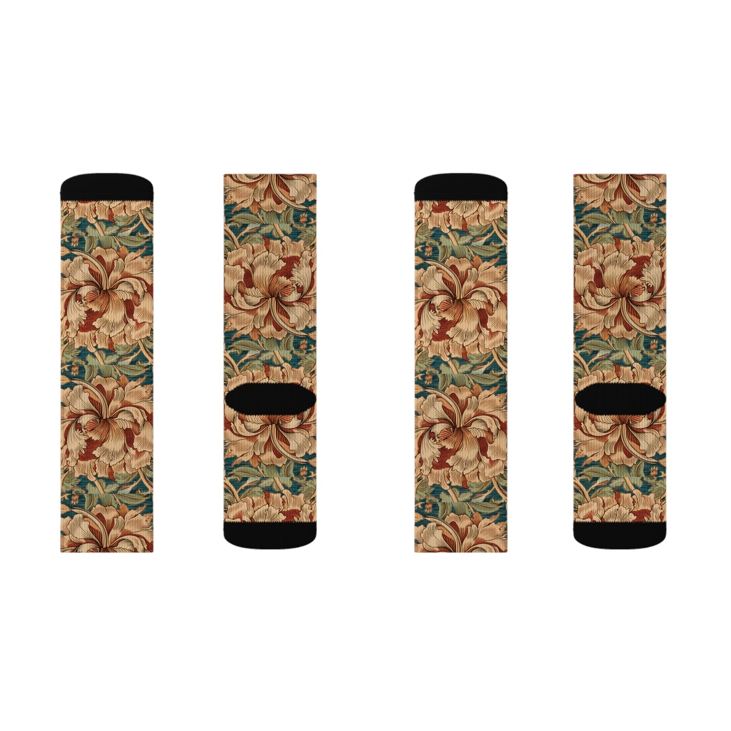 William Morris Sublimation Socks