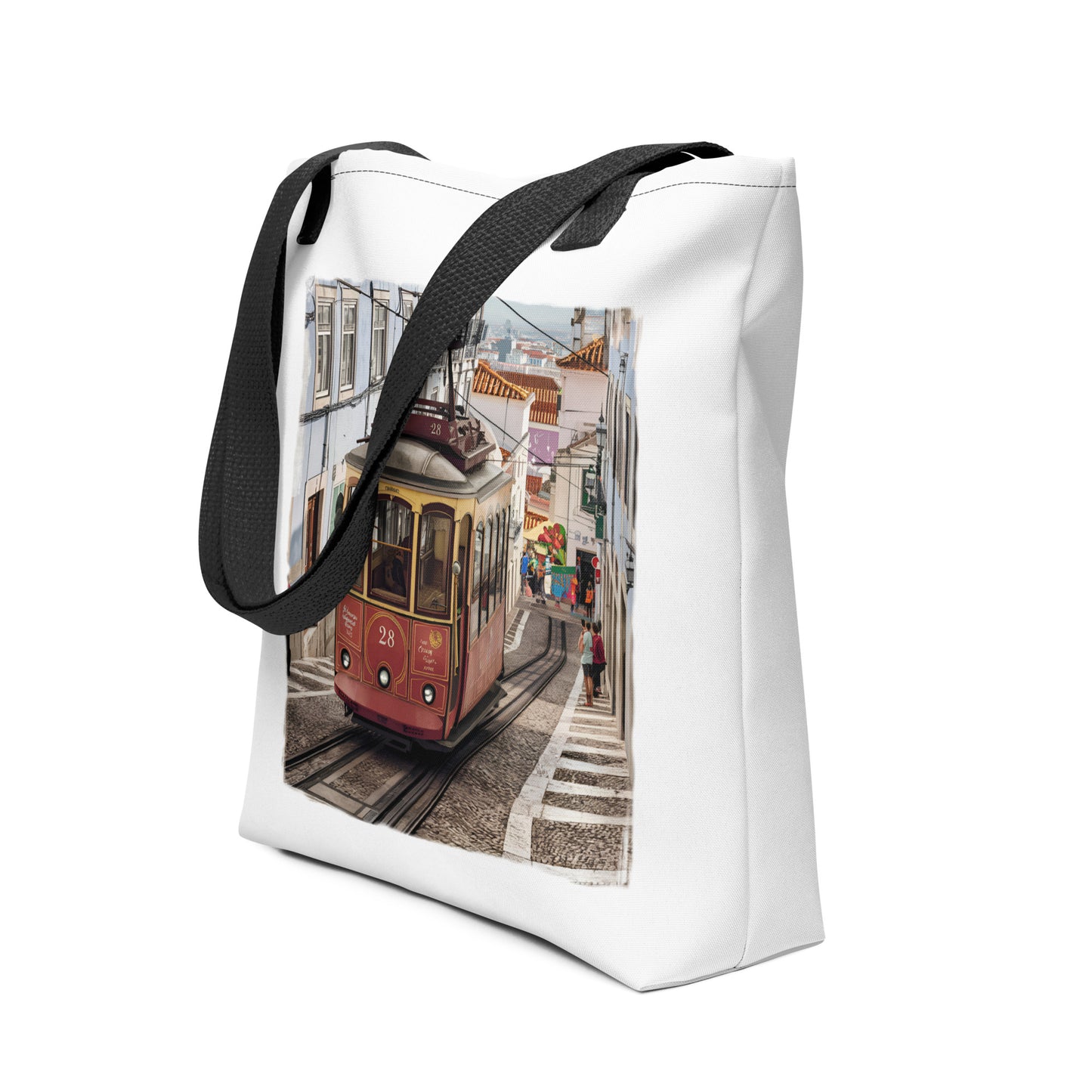 Lisbon Portugal Trolley Tote Bag