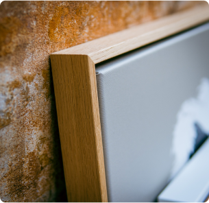 Little Night Melody — Framed Canvas Print