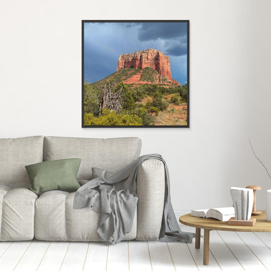 Cathedral Rock Sedona — Framed Canvas Print