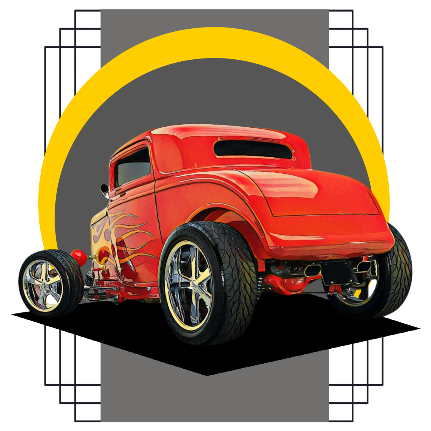 1930 Ford Coupe 3 Window Coupe - Image