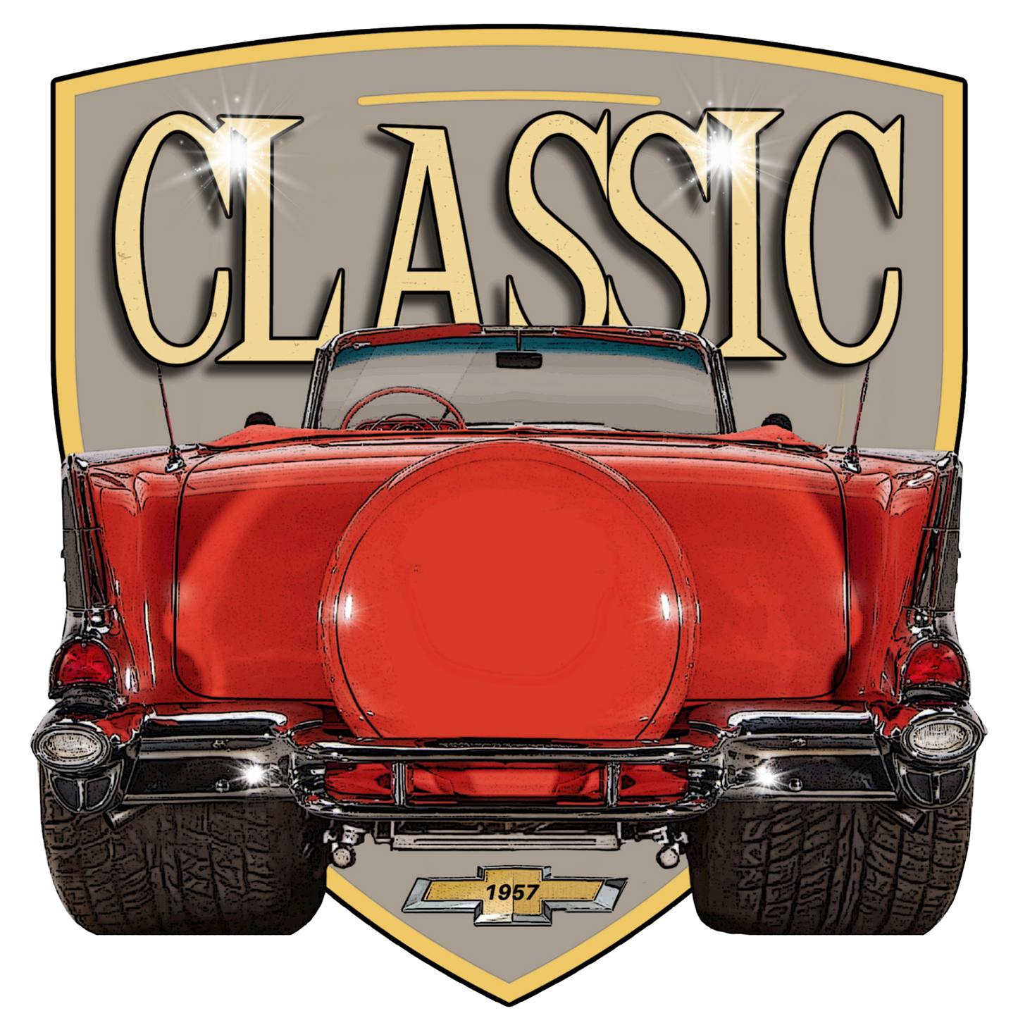 Classic 1957 Chevy Bel Air Street Rod - Image