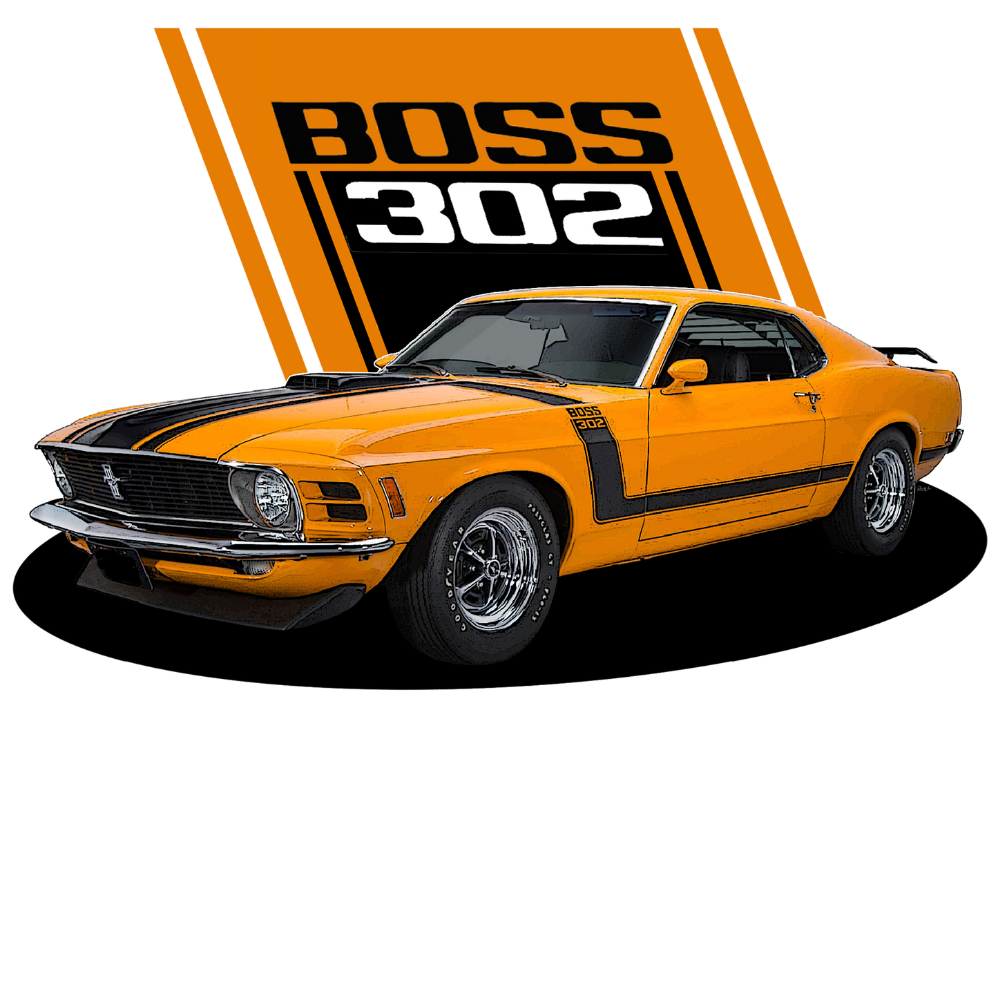 1970 Ford Boss 302 Mustang - Image