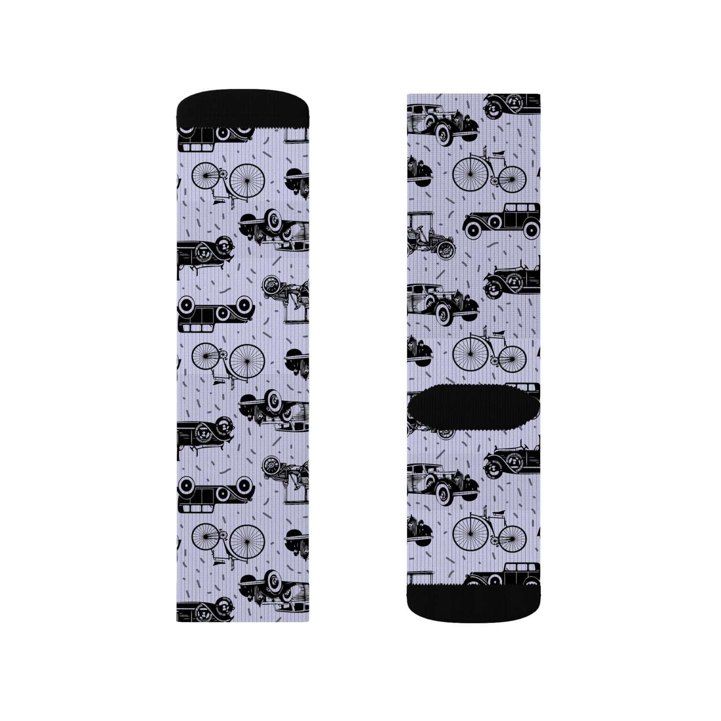 Vintage Classic Cars Socks