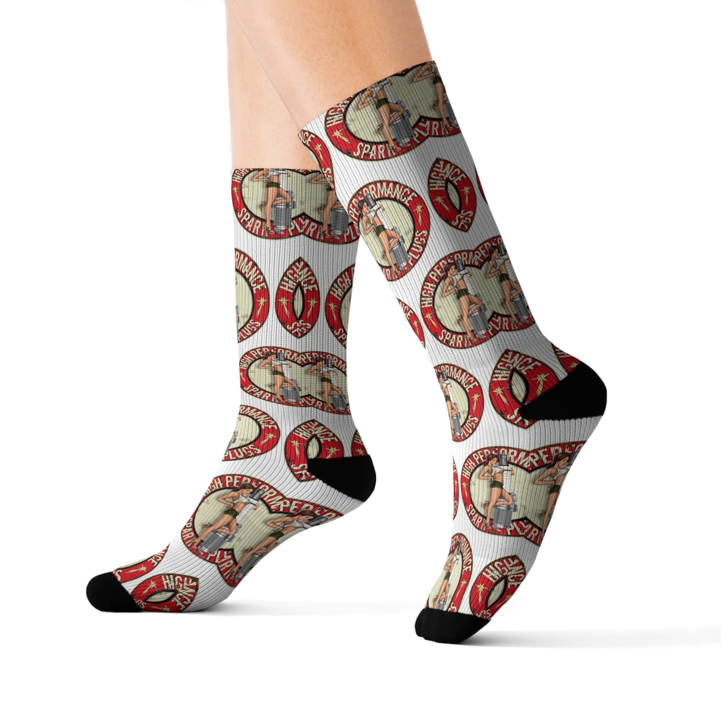 Pin Up Girl Socks