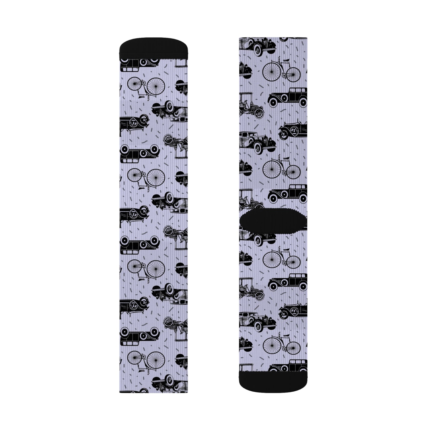 Vintage Classic Cars Socks