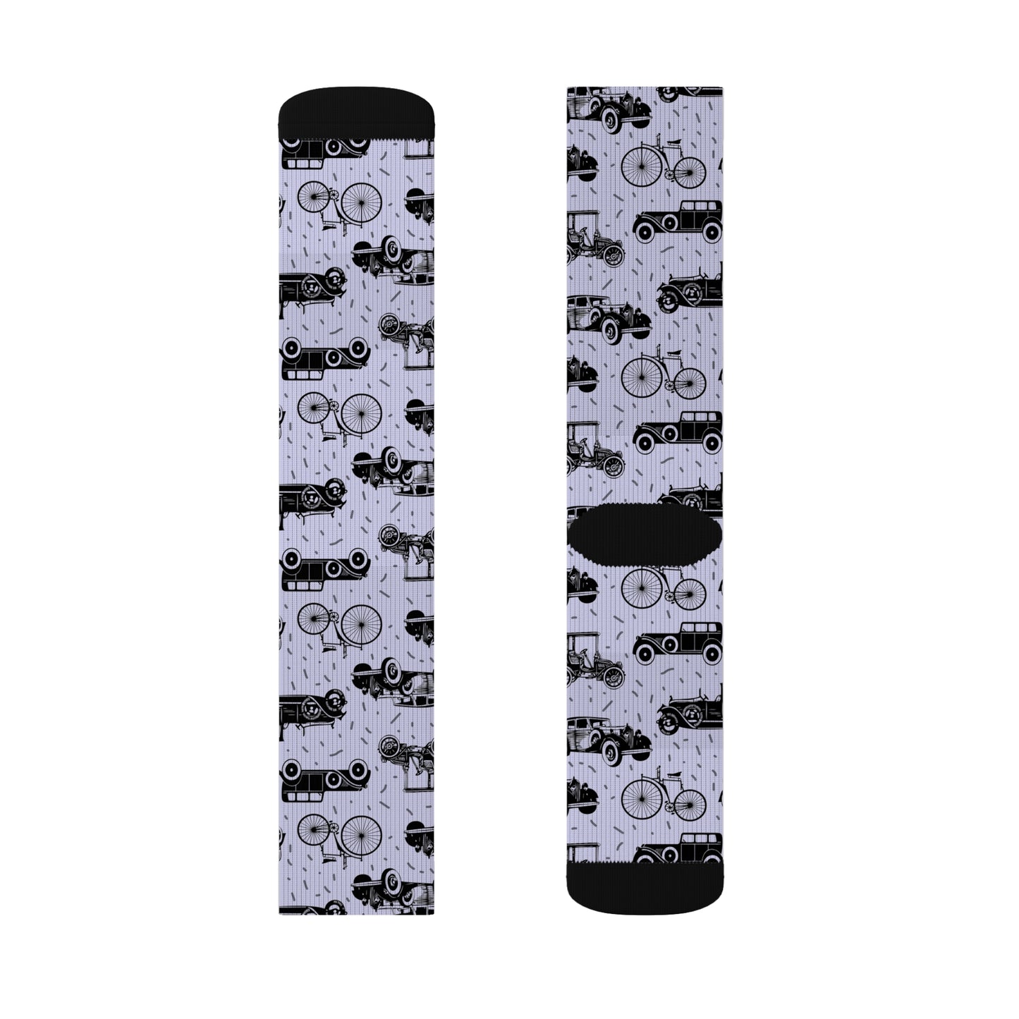 Vintage Classic Cars Socks