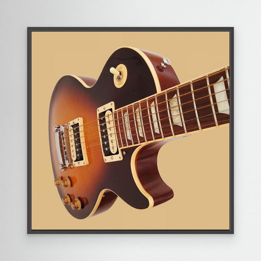Classic Les Paul — Framed Canvas Print