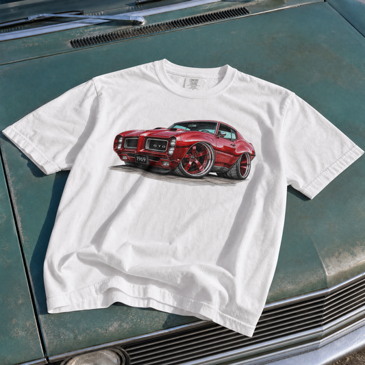 Unisex Classic T-Shirts - 1969 Pontiac GTO