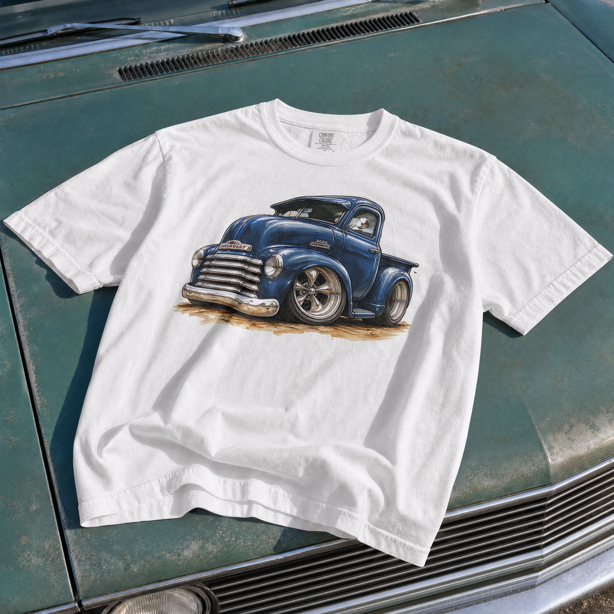 Unisex Classic T-Shirts - 1952 Chevrolet 3600 Pickup Truck