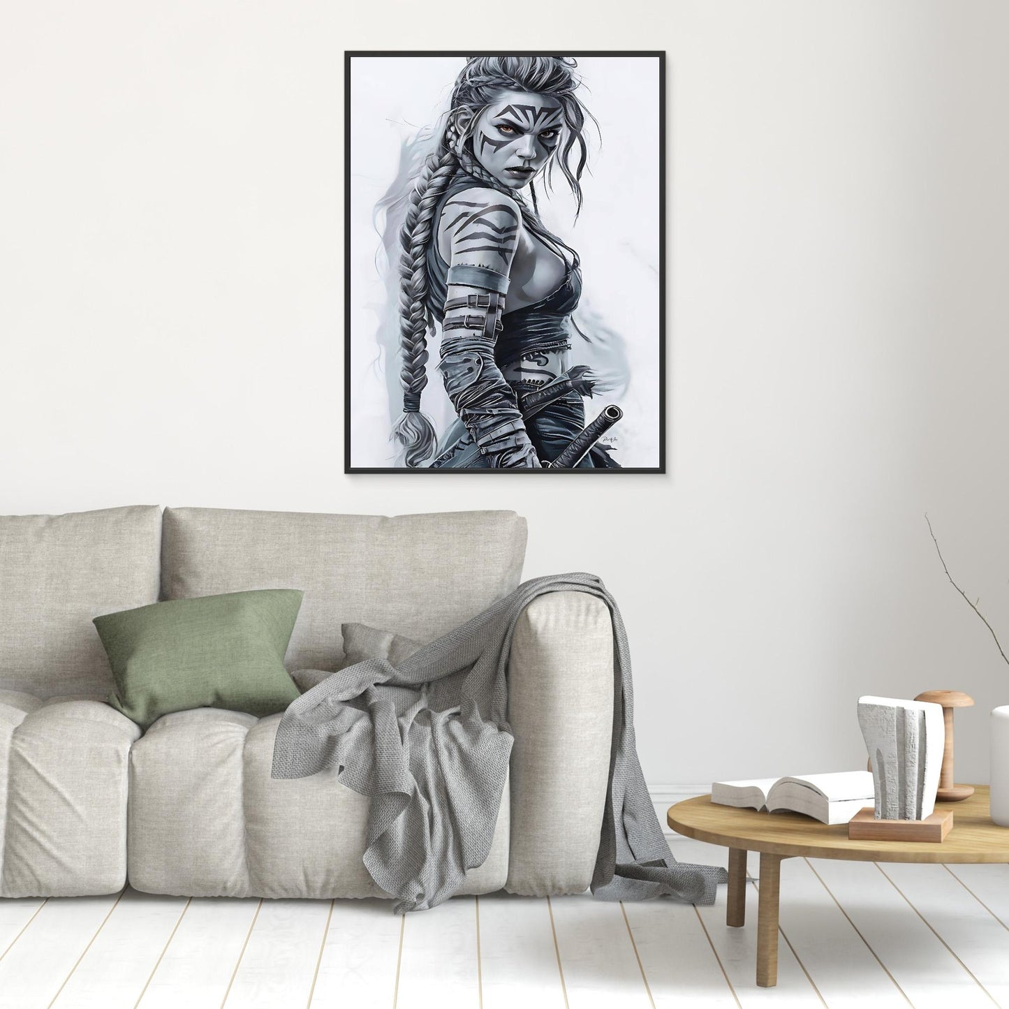 Fantasy Warrior - Canvas Art Print