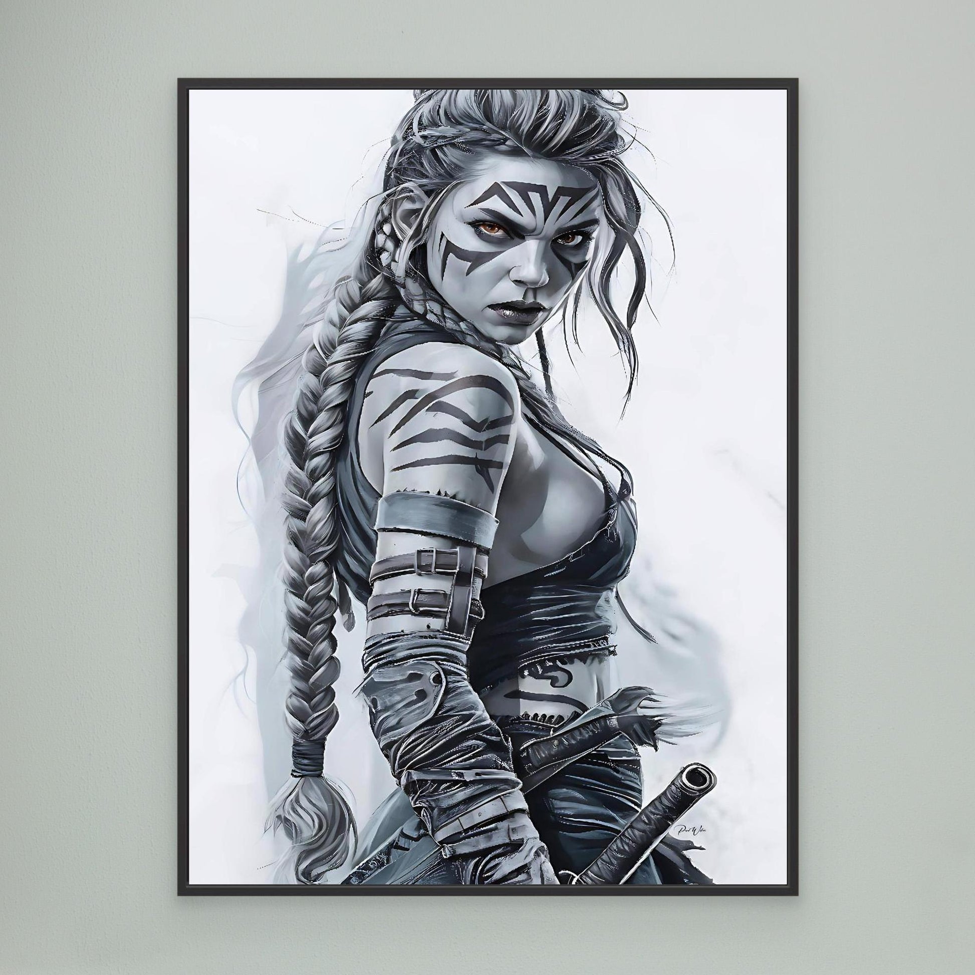 Fantasy Warrior - Canvas Art Print