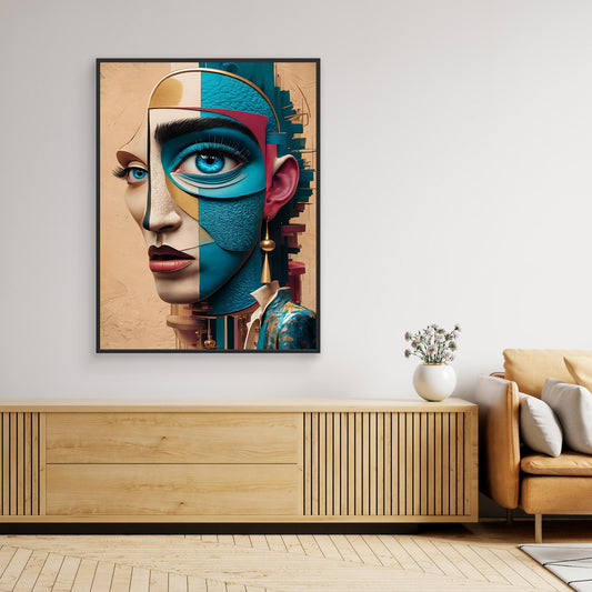 Enchanted Surreal Portrait - Canvas Art Print