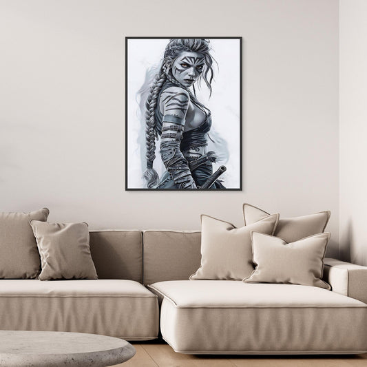 Fantasy Warrior - Canvas Art Print