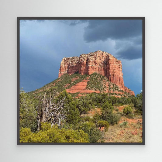 Cathedral Rock Sedona — Framed Canvas Print