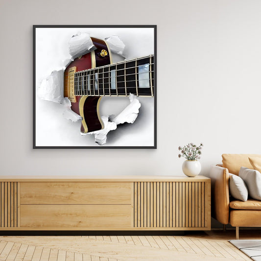 Breakthrough Sound — Framed Canvas Print