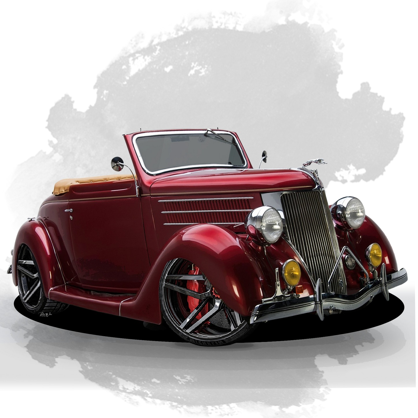 1936 Ford Deluxe Convertible - Image