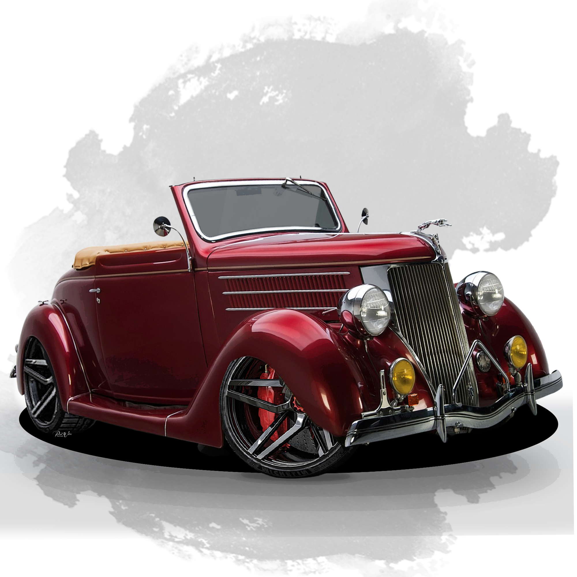 1936 Ford Deluxe Convertible - Image