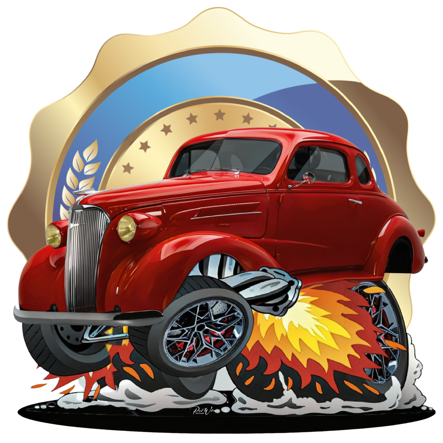 1937 Chevy Hot Rod - Image