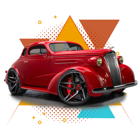 1937 Chevy Street Rod Coupe - Image