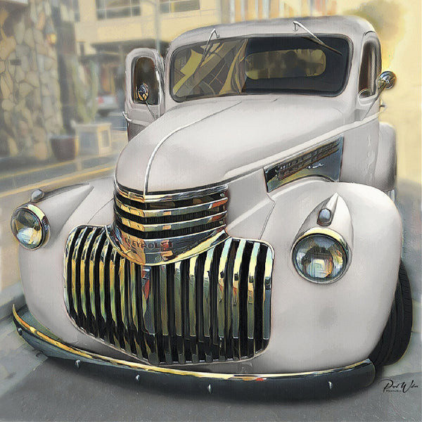 1942 Chevy Pickup Truck Canvas Art Print