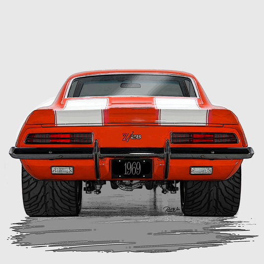 1969 Chevrolet Camaro Z/28 Orange - Image