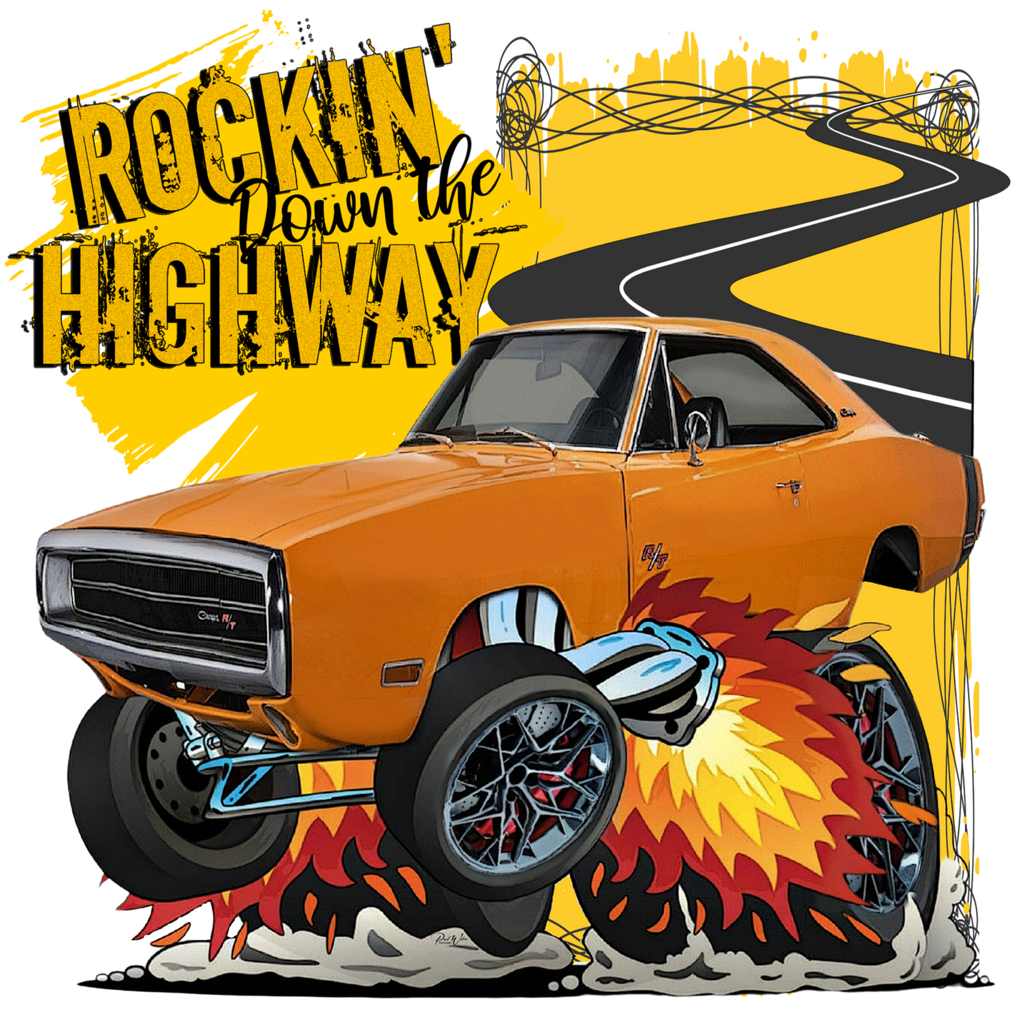 Rockin' Down the Highway - 1970 Dodge Charger R/T - Image