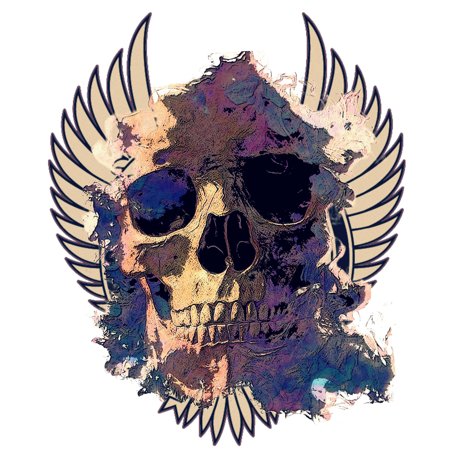 Colorful Skull - Image
