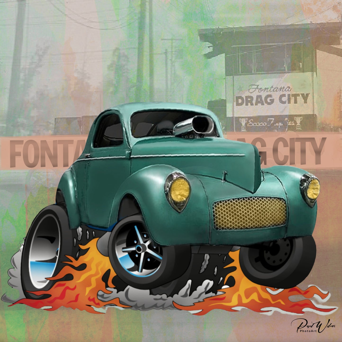 The Lost Drag Strip - Fontana Drag City