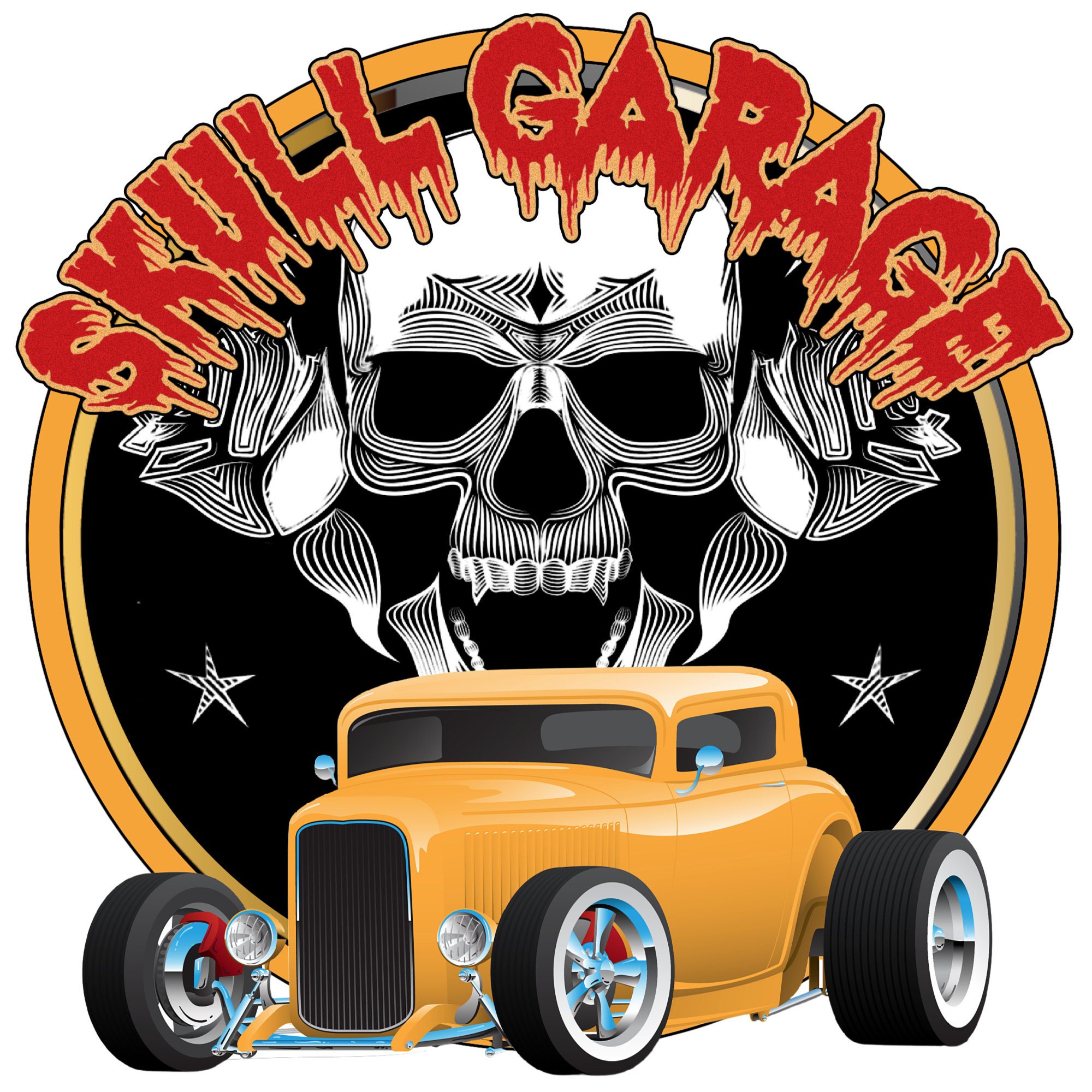 Hot Rod Skull Garage - Image