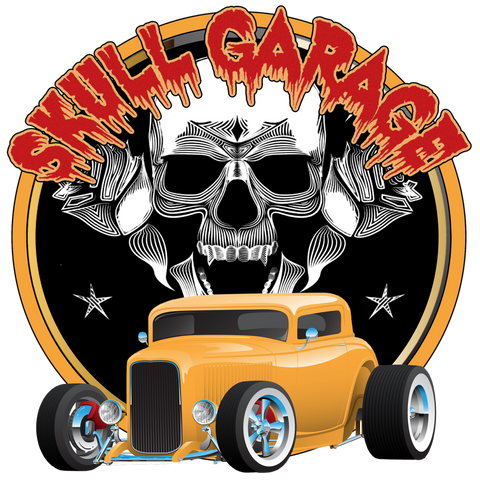 Hot Rod Skull Garage - Image