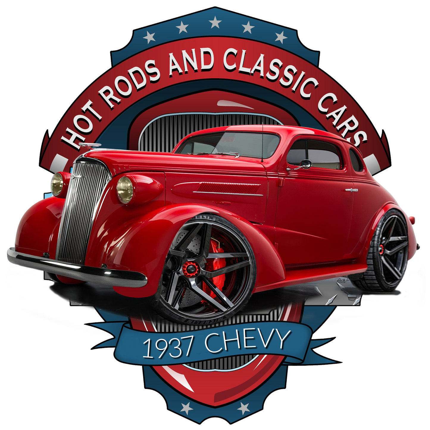 1937 Chevy Classic Hot Rod - Image