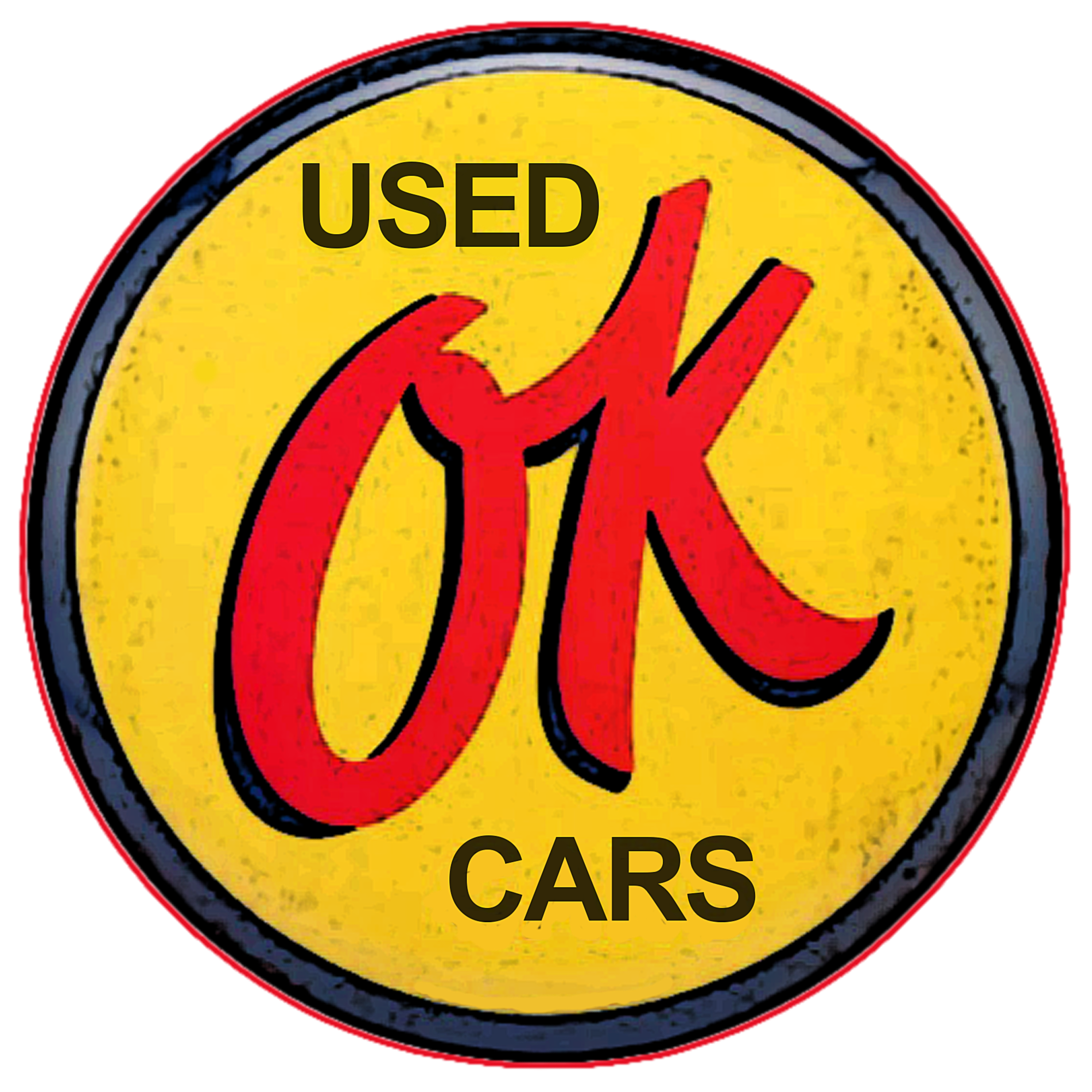 OK Used Cars Vintage Sign - Image