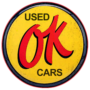 OK Used Cars Vintage Sign - Image