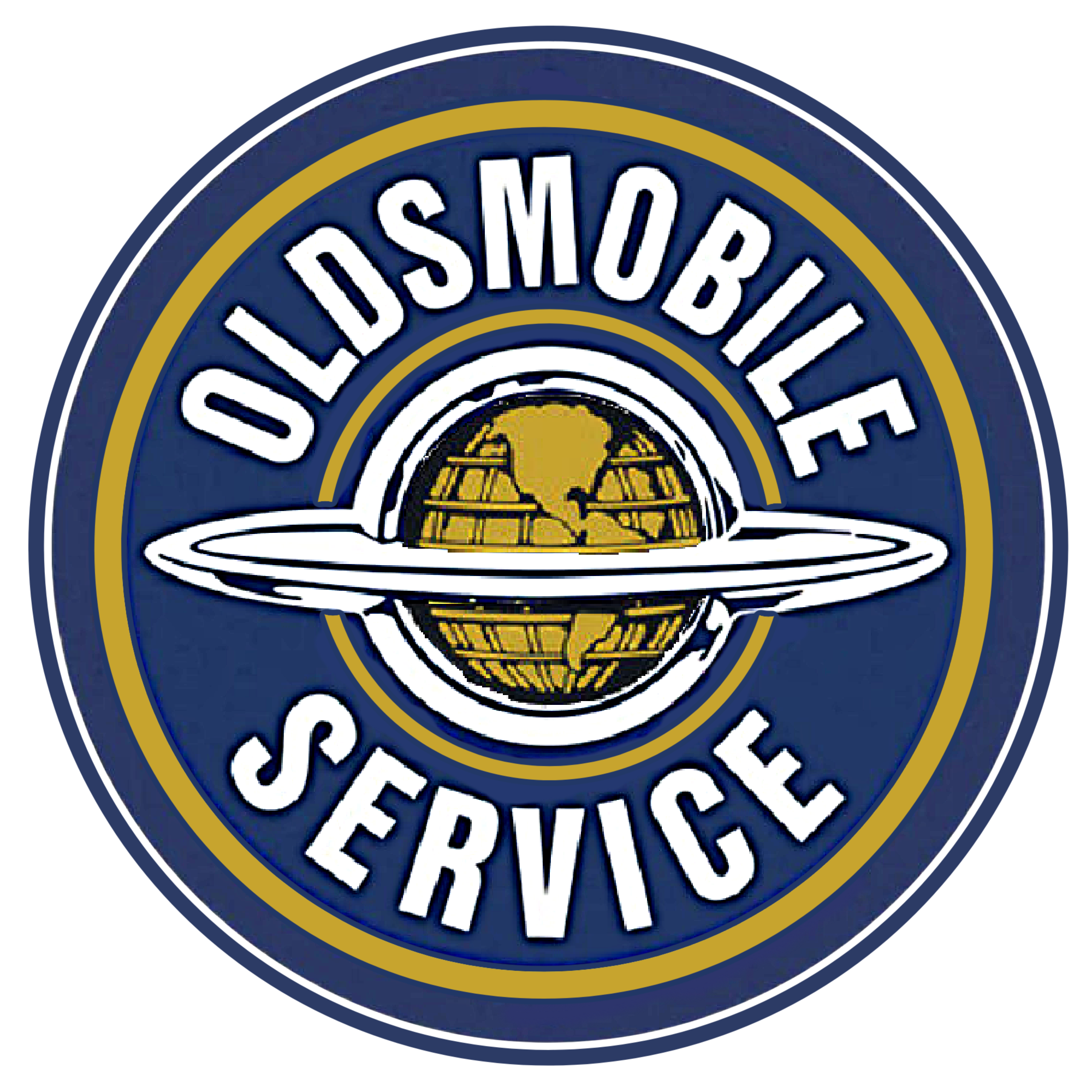 Oldsmobile Service Vintage Sign - Image
