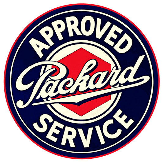 Packard Approved Service Vintage Sign - Image