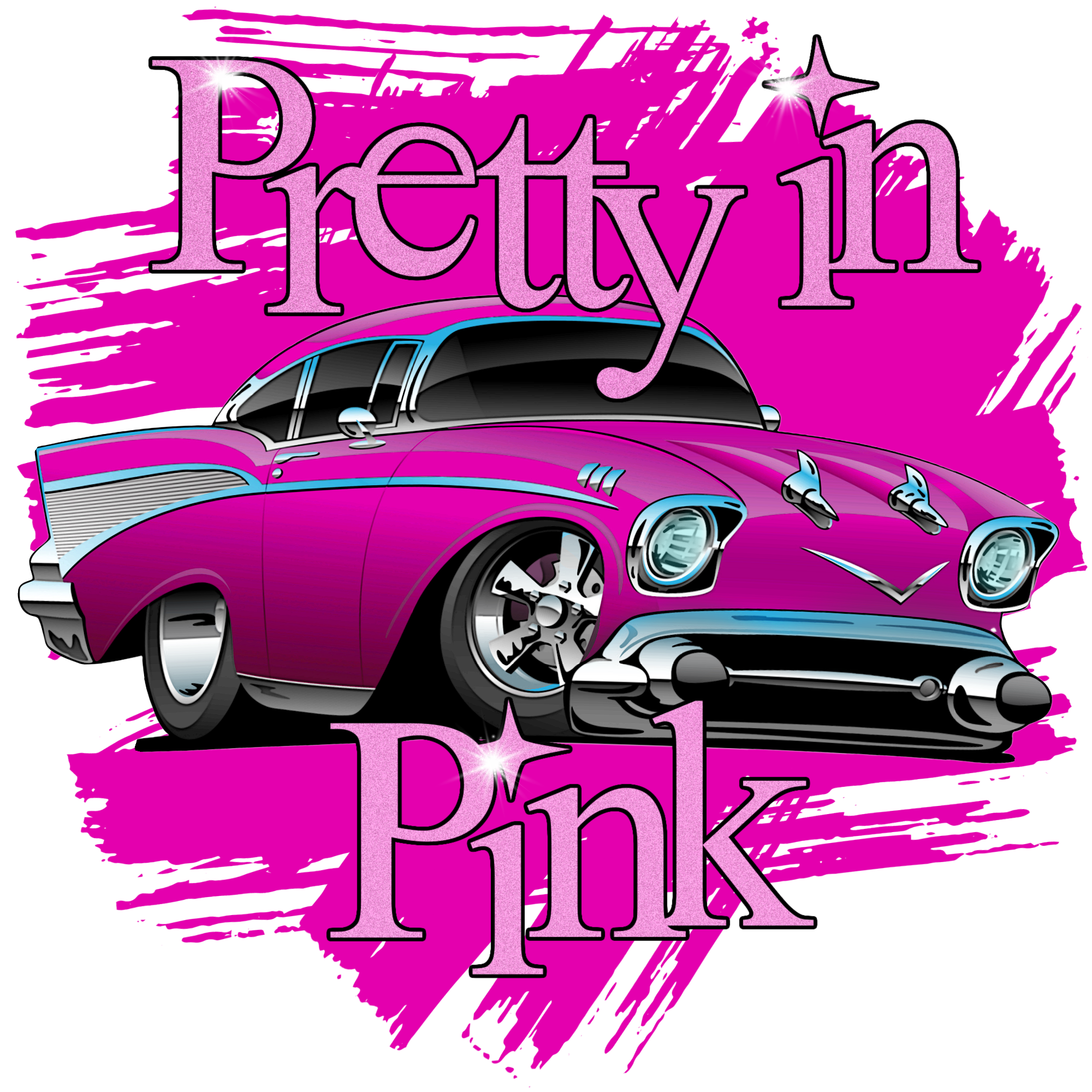 Pretty in Pink - 1957 Chevy - Image