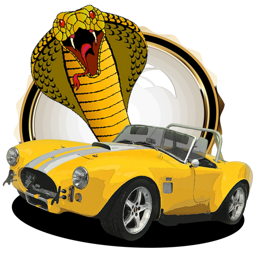 Shelby Cobra with Cobra Snake - Image