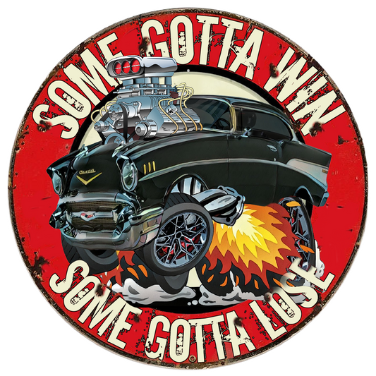 Some Gotta Win Some Gotta Lose - 1957 Chevy Hot Rod - Image