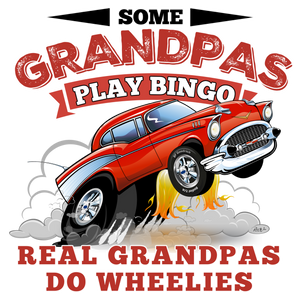 Some Grandpas Play Bingo Real Grandpas Do Wheelies - Image