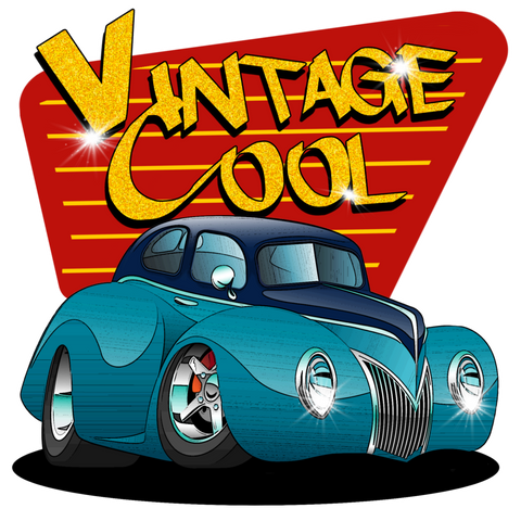 Vintage Cool Hot Rod - Image