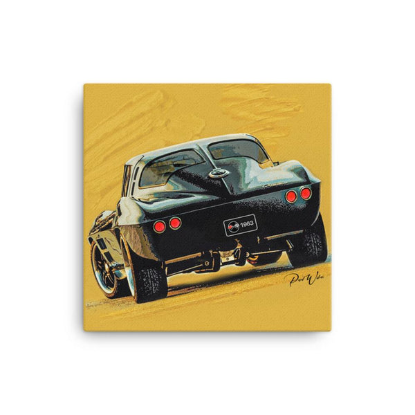 Abstract '63 Corvette Split Window